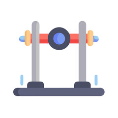  Fitness Adjustable Fixed Barbell Icon. Design of Fitness and Gym Icons.
