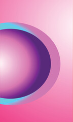 Abstract Gradient Geometric Background for Social Media Template – EPS Vector