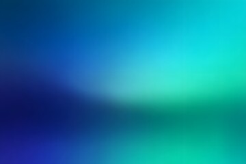 Abstract blurred gradient background in shades of green and blue, a minimalistic vector design for presentations.