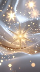 golden christmas star