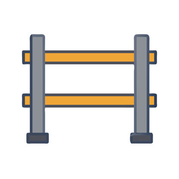  Heavy Duty Parallel Bars Icon. Design of Fitness and Gym Icons.
