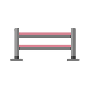  Versatile Parallel Bars Icon. Design of Fitness and Gym Icons.