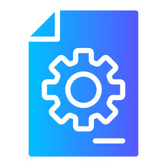 settings document icon