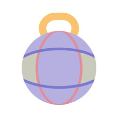  Innovative Medicine Ball with Handles Icon. Design of Fitness and Gym Icons.