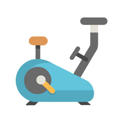  Dynamic Mini Exercise Bike Icon. Design of Fitness and Gym Icons.