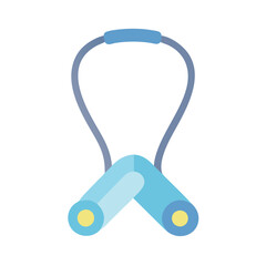  Dynamic Neck Stretcher Icon for Workouts. Design of Fitness and Gym Icons.