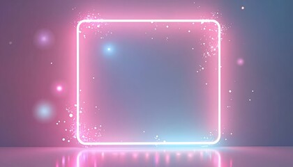 abstract background with glowing lights
