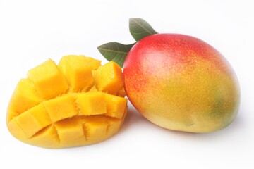 Mangga. Mango is a type of fruit that is a source of vitamins and minerals
