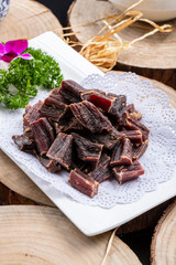 Air-dried beef Genghis Khan military rations