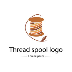 Thread spool logo