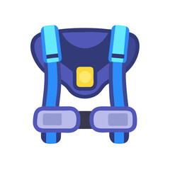  Innovative Gym Harness for Training. Design of Fitness and Gym Icons.