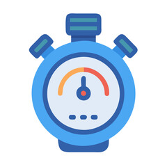  Durable Digital Workout Stopwatch for Accurate Timing. Design of Fitness and Gym Icons.