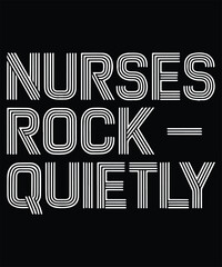 Nurses Rock Graphic Design