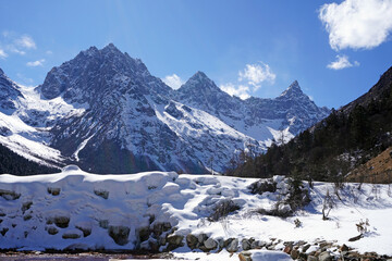 Bipenggou Valley (Bipenggou National Park) is a natural reserve located in northern Sichuan, China