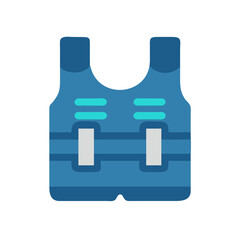 Obraz premium Dynamic Weighted Vest Icon. Design of Fitness and Gym Icons.