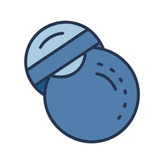  Versatile Weightlifting Chalk Ball Icon. Design of Fitness and Gym Icons.