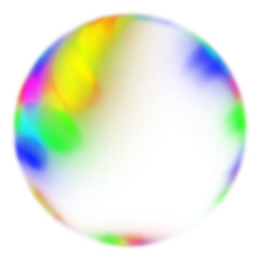 Prism Sphere with Transparent Background for Screen Mode Use
