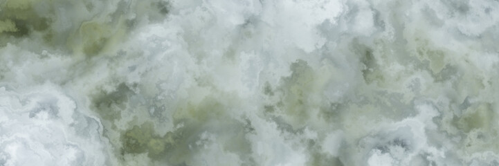 Abstract marble texture. Geen and white stone surface background.