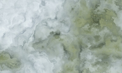Abstract marble texture. Geen and white stone surface background.
