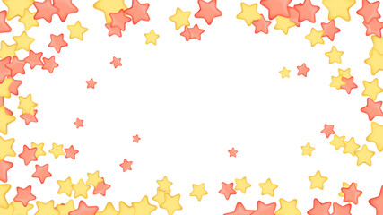 sticker stars banner. 3d vector background Winner sparkle banner. Promo background. Vector
