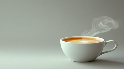 Steaming Cup of Coffee