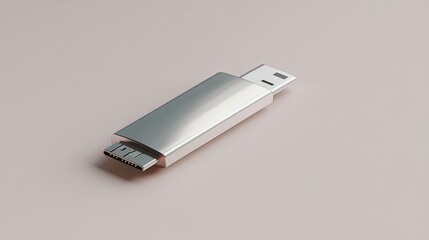 USB-C to USB-A Adapter: Slim Design