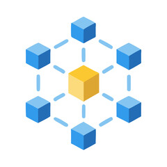 Block Network Connection with Connected Central Node Concept