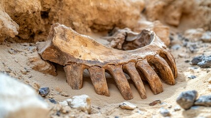 Ancient Animal Fossil Unearthed