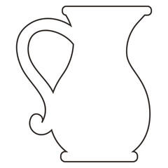 Water Jug icon line_1