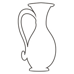 Water Jug icon line