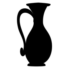 Water Jug icon black