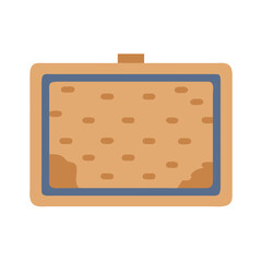 Abstract sandy rectangular box design on black background image