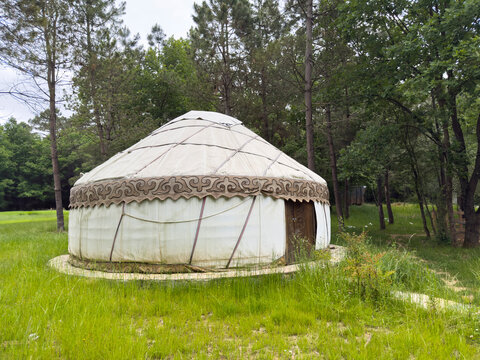 Tent-ger of nomadic people living in Anatolia and Mongolia