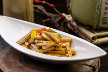 Baked King Oyster Mushrooms with Honey