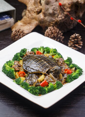 Steamed Shredded Small Turtle