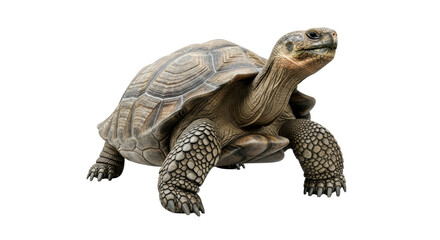 Obraz premium Galapagos Giant Tortoise: Majestic Reptile in its Natural Habitat
