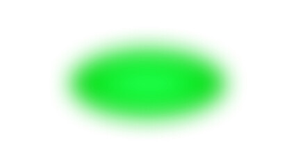 Blurred oval green gradient