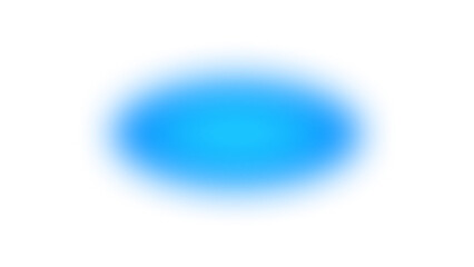 Blurred oval blue gradient