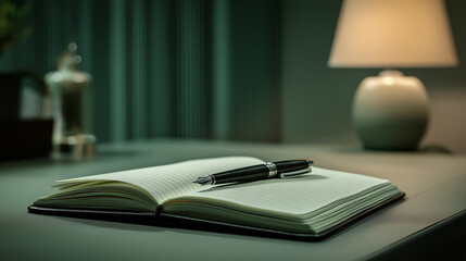 Focused Work: Notebook & Pen