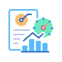 Business Performance Monitoring Dashboard with Charts and Indicators