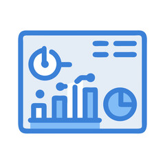 Dashboard displaying business growth and performance data visualization interface