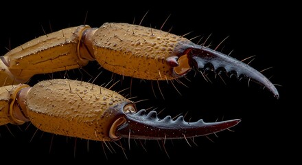 Scorpion Claws Macro - Arthropod Detail