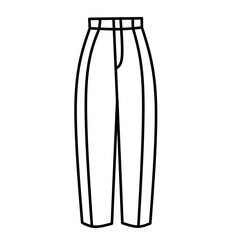 clothing vector line