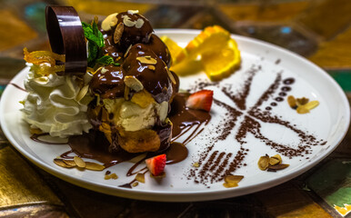 Profiteroles 