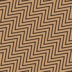 abstract simless black colour diagonal zig zag pattern with golden colour background