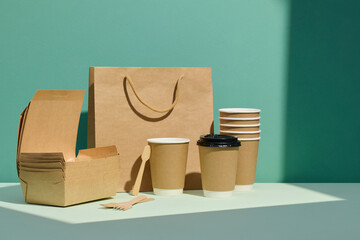 Eco-Friendly Disposable Paper Packaging and Tableware