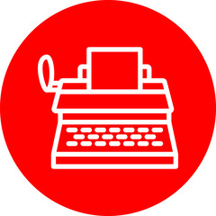 Classified Data Vector Line White Circle Red