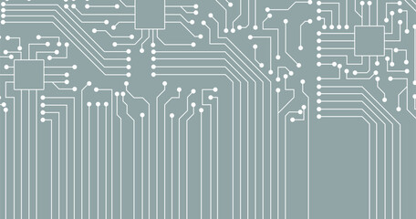 Vector circuit Board background technology, illustration. 