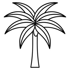 palm tree vector