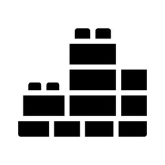 blocks glyph icon